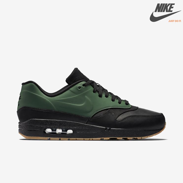 nike air max 1 vt homme, Homme Nike Air Max 1 VT - Gorge Vert/Noir/Gorge Vert Chaussures Nike Homme V26f9579